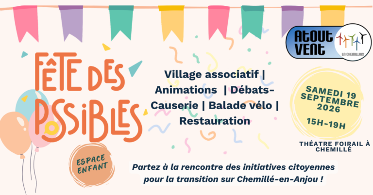 Évènement Fête des Possibles | Samedi 19 septembre 2026